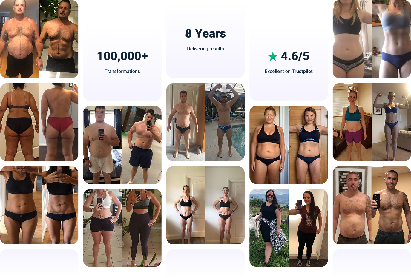 Real member transformation results